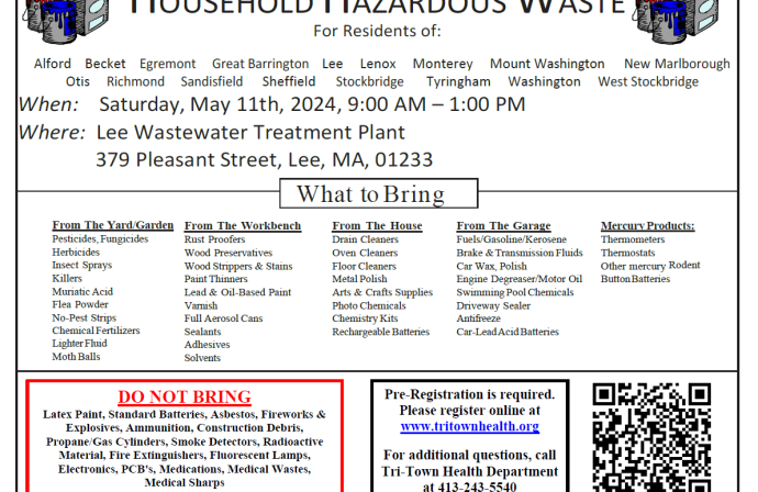 household hazardous waste flyer